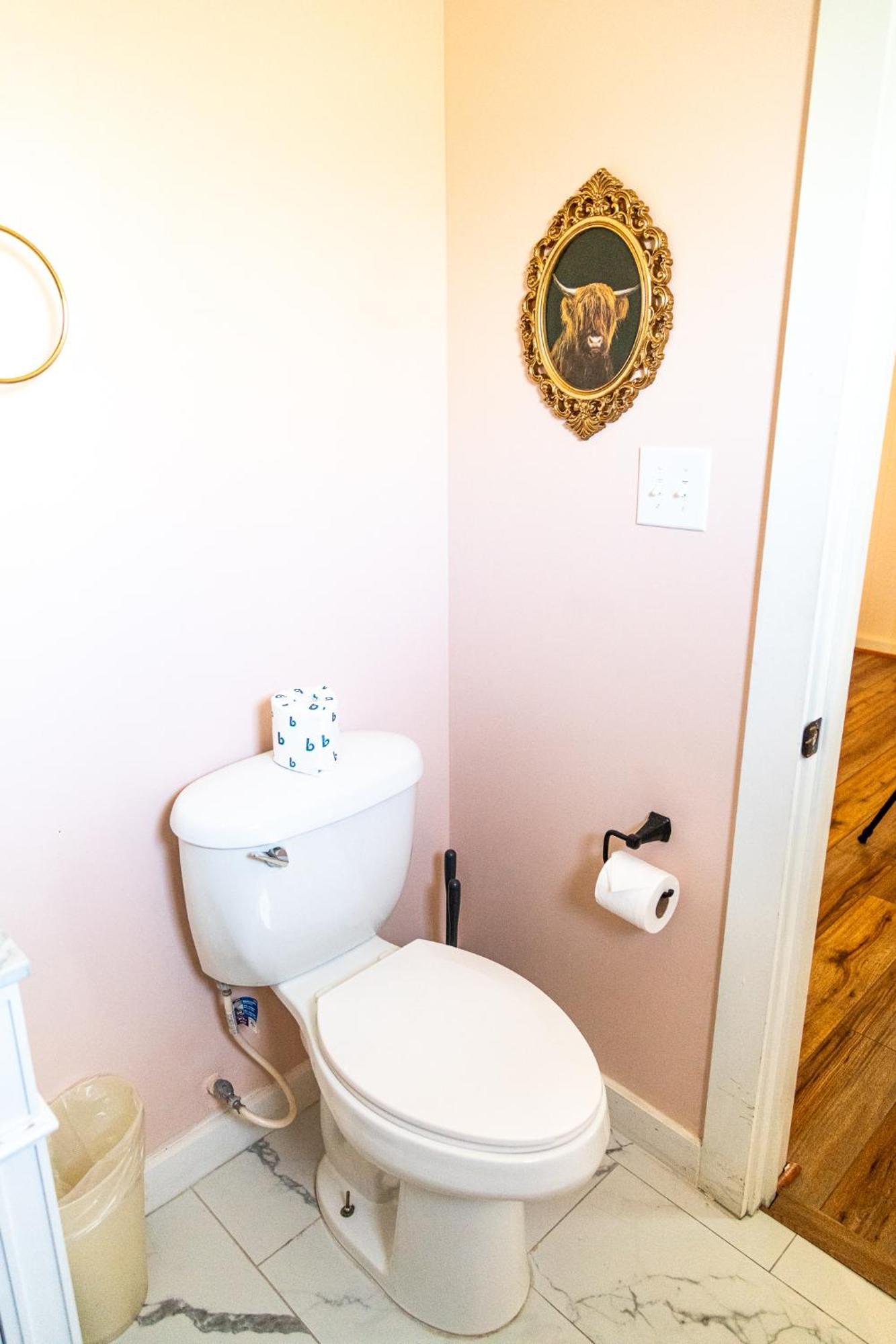 Sagebrush Inn Tombstone Room photo A toilet with a toilet paper holder